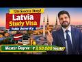 Study in Latvia 2026: Government University Admission | Low Cost Study in Europe | Latvia Study Visa
