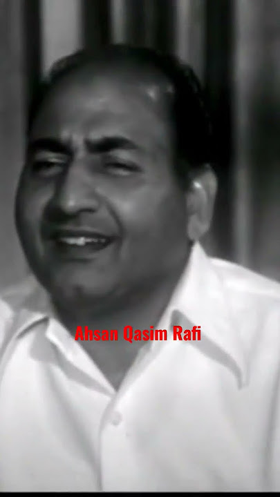 Mohammed Rafi Sahab Singing His First Song 🎵Live.