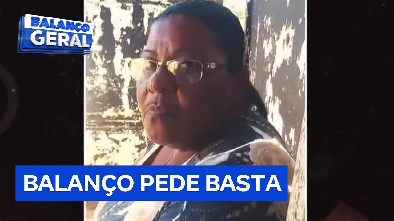 Balanço Pede Basta: Idosa é morta e suspeito morre atropelado após crime