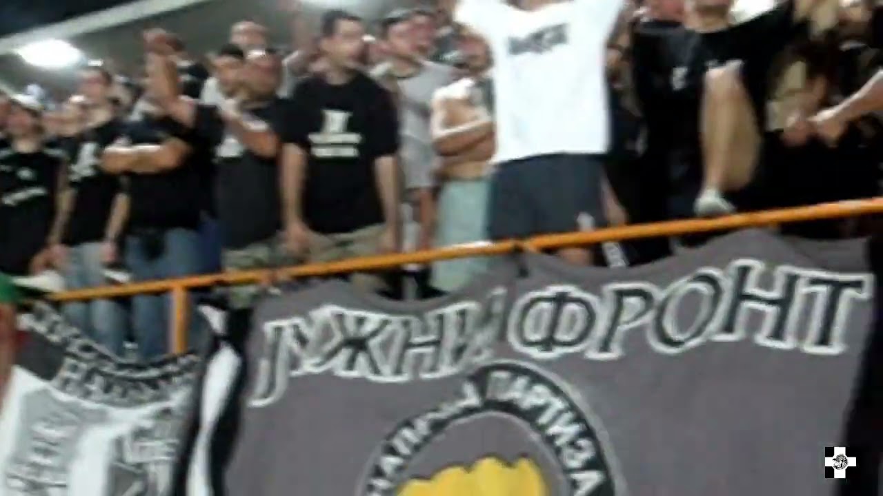 GROBARI U MOSTARU Zrinjski-Partizan 19.07.2007. VOLIM PARTIZAN IZ.PRINCIPA GROBARI JUG