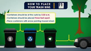 Public Works - Trash Bin Placement