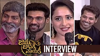 Jaya Janaki Nayaka Team Funny Interview | Fun Chit Chat | TFPC