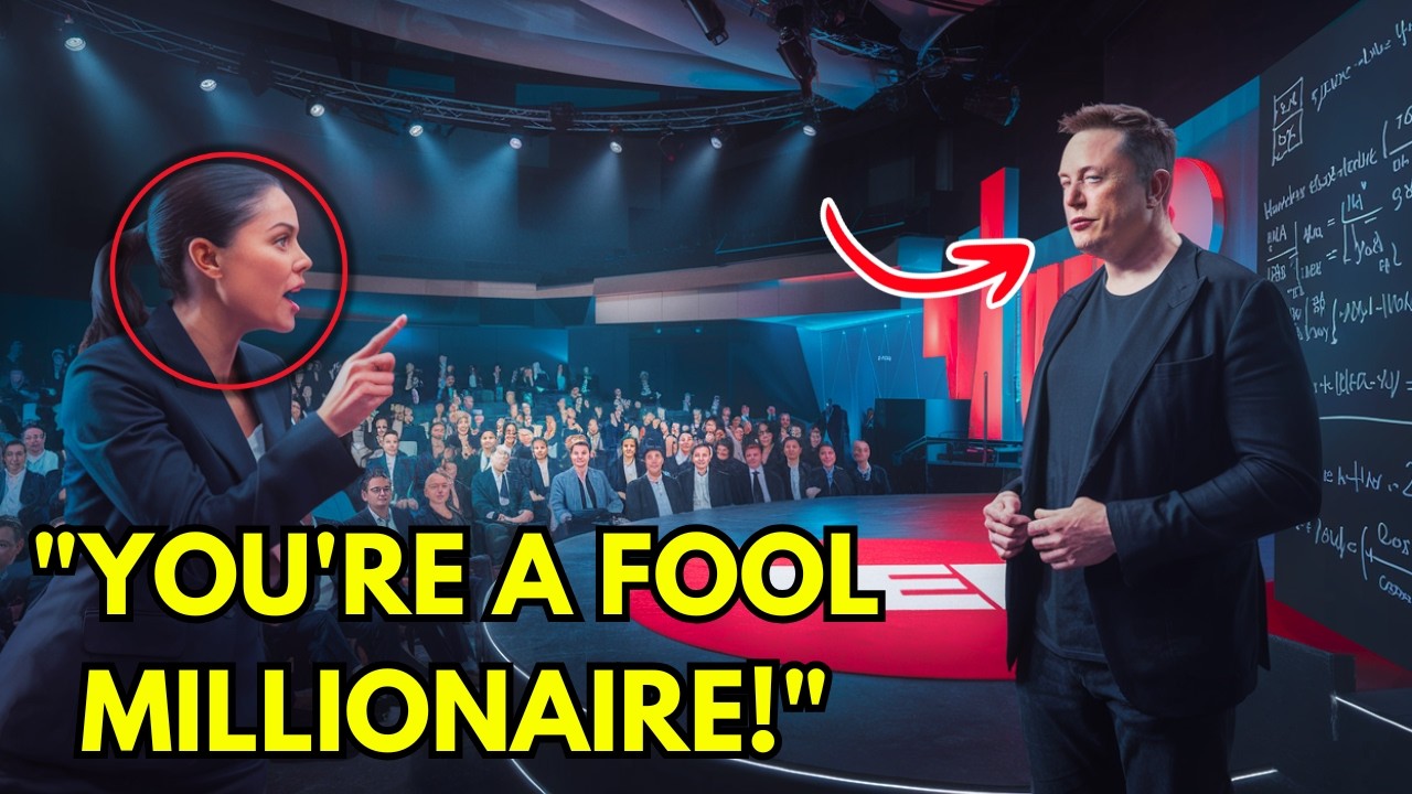 Ruthless Liberal Woman Tries to Humiliate Elon Musk – She Has No Idea He's a Math Genius!