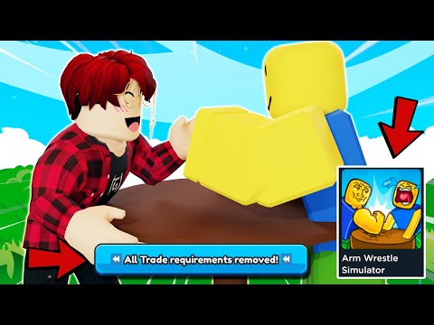 Thay Đổi Cực Mạnh Về TRADE Trong Game Vật Tay Arm Wrestle Simulator! - Roblox