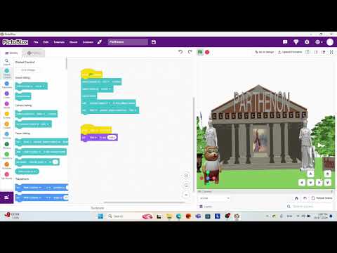 Parthenon Capstone Project/3D & XR STUDIO/Pictoblox