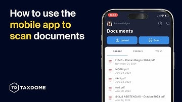 Client Portal Mobile App: How to use the Mobile App to scan documents