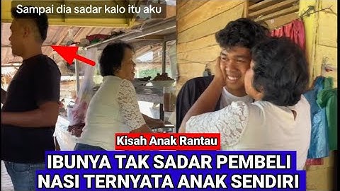 Momen Haru Bahagia Saat Anak Rantau Pulang Kampung Kasih Kejutan Ibu Nyamar Jadi Pembeli