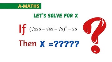 Math Olympiad | A Nice Algebra Problem | A Nice Radical Problem | A-MATHS