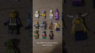 Lego mystery box i think it was worth it! #lego #minifigs #collectibleminifigures
