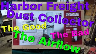 Harbor Freight Central Machinery 2HP Dust Collector Review