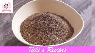 Rasam Powder Recipe in Tamil | ரசம் பொடி | Niki's Recipes