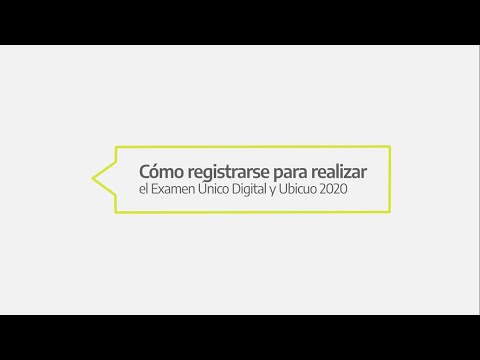 Video: Cómo Registrarse Para Un Examen