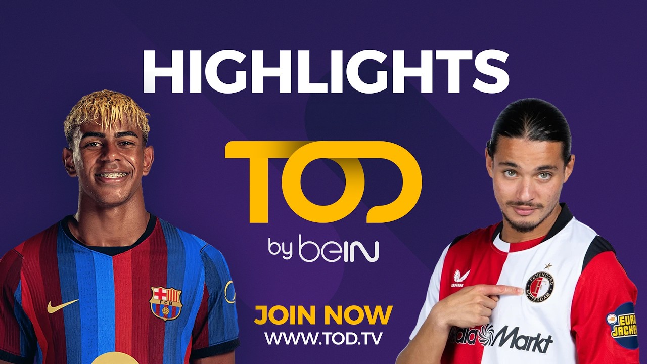 FC Barcelona vs Feyenoord | Match Highlight | UEFA Champions League