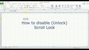 Excel Solutions: Disable Scroll Lock in Windows 10