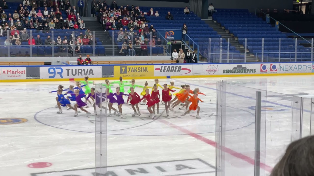 Valley Bay SynchroKidsin esitys SynchroGaalassa 2021