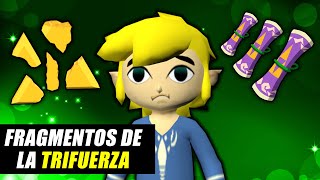 TODOS los 8 FRAGMENTOS de la TRIFUERZA | Zelda Wind Waker