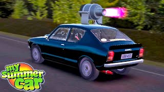 Instalei uma TURBINA DE AVIÃO no SATSUMA! - My Summer Car #130