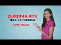 Zerodha Trading Tutorial |Order Placement on Kite - Zerodha Buy Sell Process