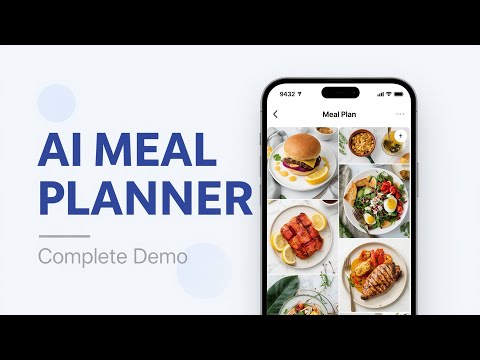 Build Your Perfect Meal Plan in Minutes - AI-Powered Nutrition App Demo