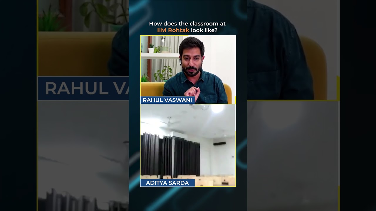 Inside IIM Rohtak Classroom | How does the classroom at IIM Rohtak look like 