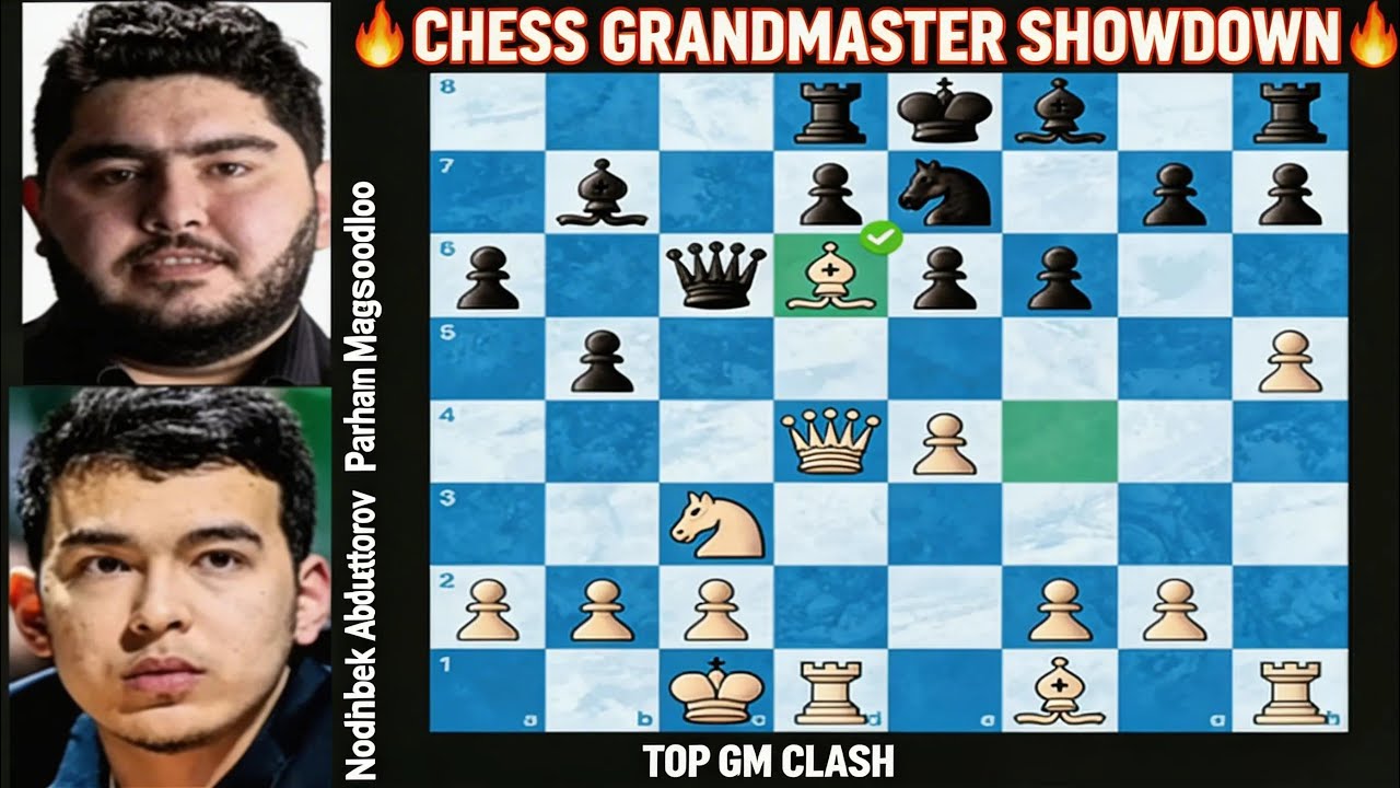 🔥 Abdusattorov vs Maghsoodloo | UzChess Cup 2025