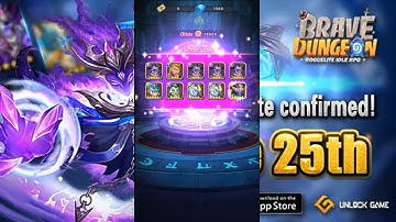 New Game - Brave Dungeon: Roguelite IDLE RPG | Kim Cuong