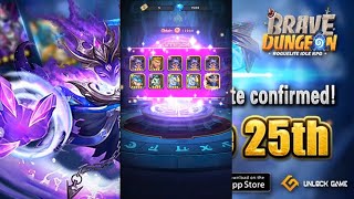 New Game - Brave Dungeon: Roguelite IDLE RPG | Kim Cuong screenshot 4
