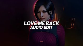 Love Me Back - Trinidad Cardona Tiktok Remix Edit Audio