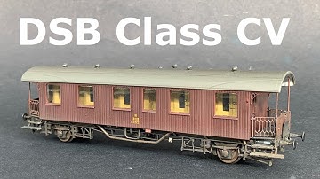 Unboxing, Detailing and Weathering DSB Class CV from MM Models
