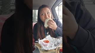 Breakfast Burrito of Rose's Bakery and Newport Beach Pier