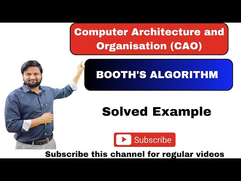 The concept of Booth's multiplication Algorithm in Computer ...