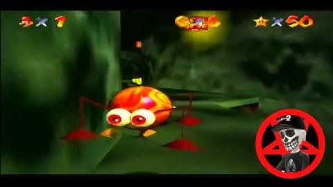 Super Mario 64 Hazy Maze Cave - 100 Coins