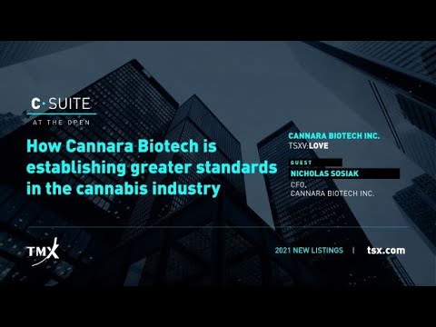 Nicholas Sosiak, CFO, Cannara Biotech Inc., shares his Company's story in an interview with TMX Group.