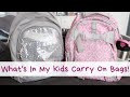 Carry on bag for 9 year old and 4 year old | Traveling to D.C.