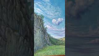 Горный Алтай. Че-Чкыш. Долина духов. Картина маслом.