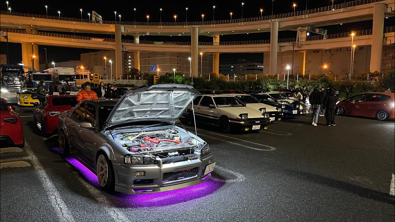 Daikoku Parking Area Tokyo Japan!! 🇯🇵 