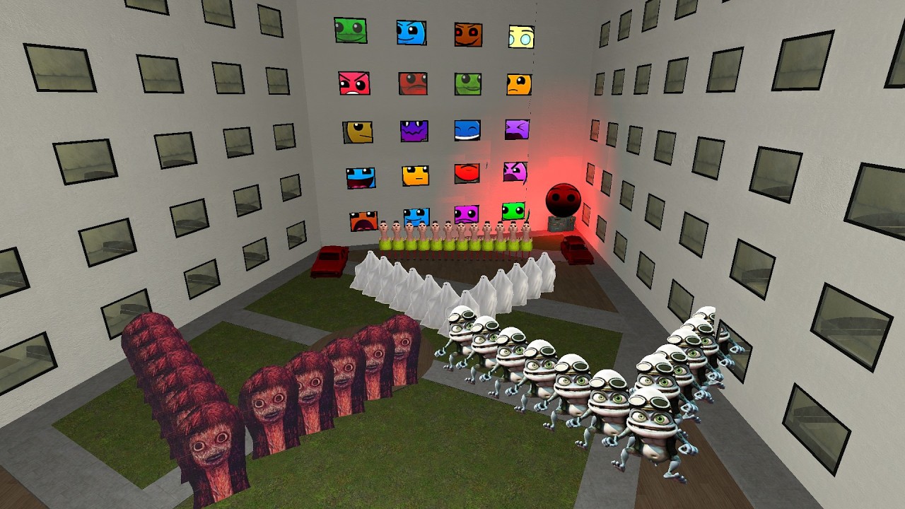 “Unexpected moments in Garry’s Mod — watch till the end.”GMOD CHALLENGE