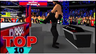 wr3d2k23 top 10 moments of wrestlemania.. #wr3d #wwe2k23