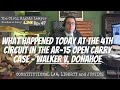 Here's what happened today at the 4th Circuit in the AR-15 Open Carry Case