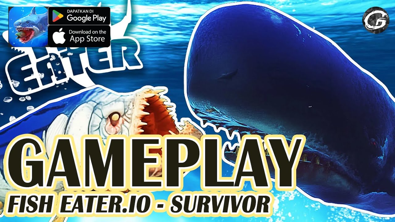Fish Eater.IO - Survivor! Gameplay - Mobile Game (Android)