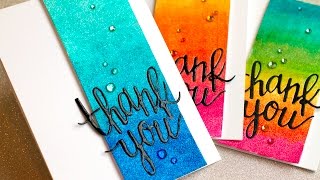 Glitter Inlay Die Cuts + Update