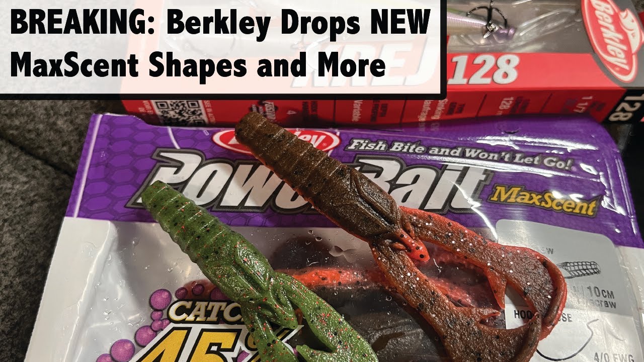BREAKING: Berkley Drops NEW MaxScent Shapes and More