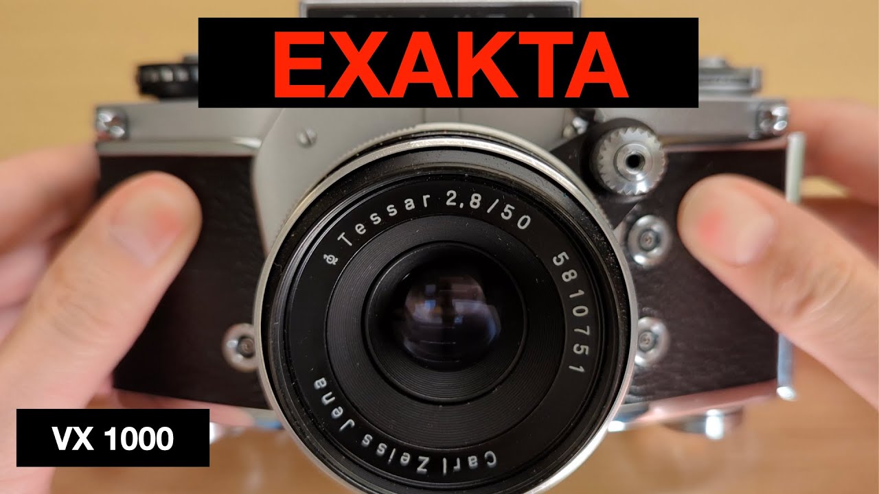 EXAKTA VX1000 フィルム一眼レフカメラ Ihagee Exakta VX1000 (1967) - mike eckman dot com