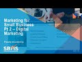 Digital marketing for small business  small business mentoring service  city of melbourne