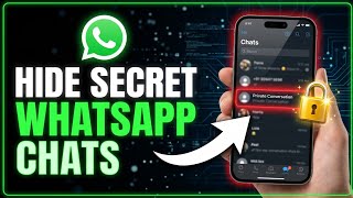 How to hide and lock whatsapp chat | Only you can see | New update 2026