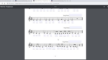 How to do the Name That Tune Assignment