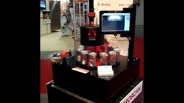 Microscan Vision HAWK Packaging Inspection Demo at IPACK-IMA 2012