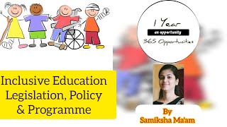 Inclusive Education Part-3 Legislation, Policy and Program #legislation #policy #program