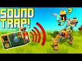 You Can Use Sound to Distract the Farmbots! - Scrap Mechanic Survival Mode [SMS 78]