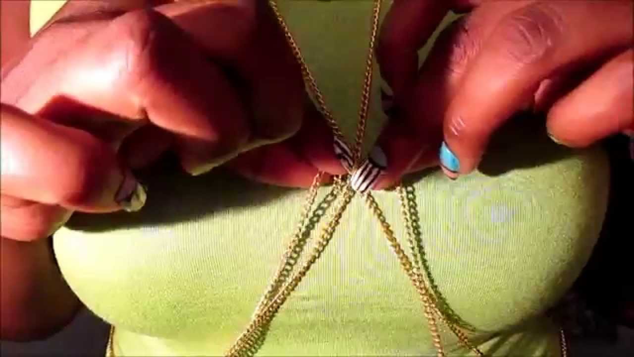 diy chaine de corps //body chain